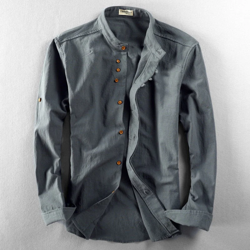 Breathable Linen Casual Summer Shirt - OutfitLondon