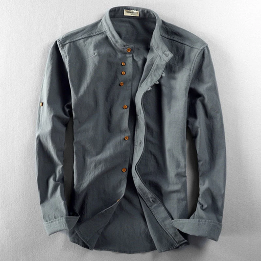 Breathable Linen Casual Summer Shirt - OutfitLondon