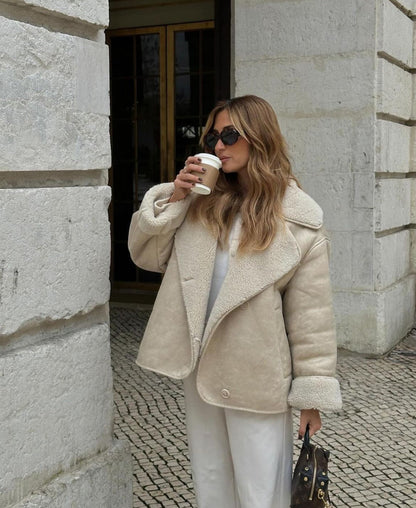 Soft Fleece Winter Jacket For Women - OutfitLondon