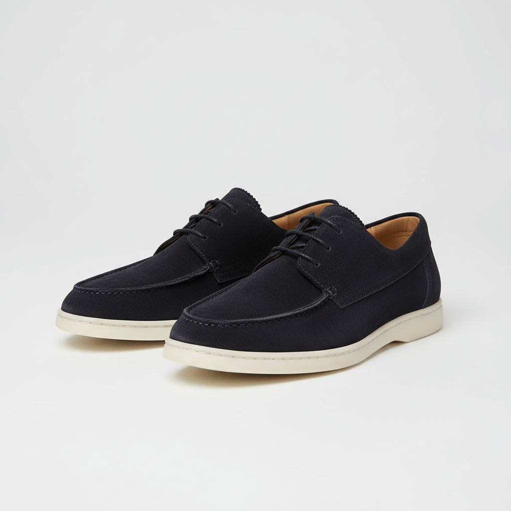 Comfortable Slip-On Leather Loafers with Padded Insoles