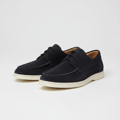 Comfortable Slip-On Leather Loafers with Padded Insoles