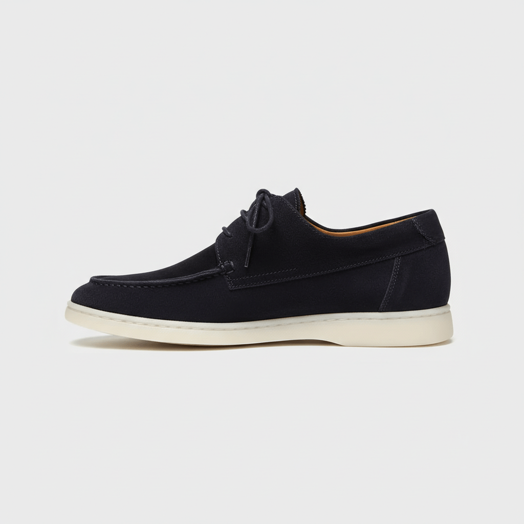 Comfortable Slip-On Leather Loafers with Padded Insoles