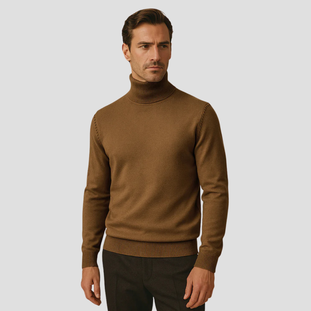 Women's Classic Slim Fit Turtleneck Sweater