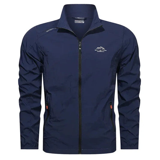 Bastien | Stylish Fall Coat for Men with Zipper Closure - OutfitLondon
