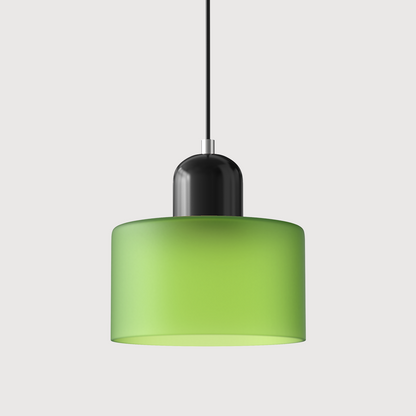 Sleek Glass Hanging LED Pendant Light Fixture