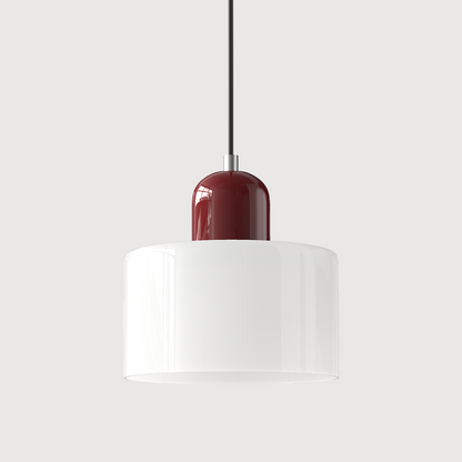 Sleek Glass Hanging LED Pendant Light Fixture