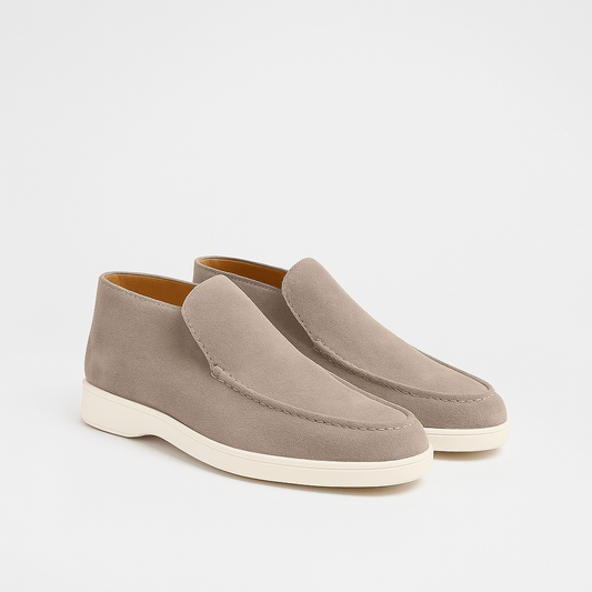 Luxury Soft Leather Slip On Loafers - OutfitLondon