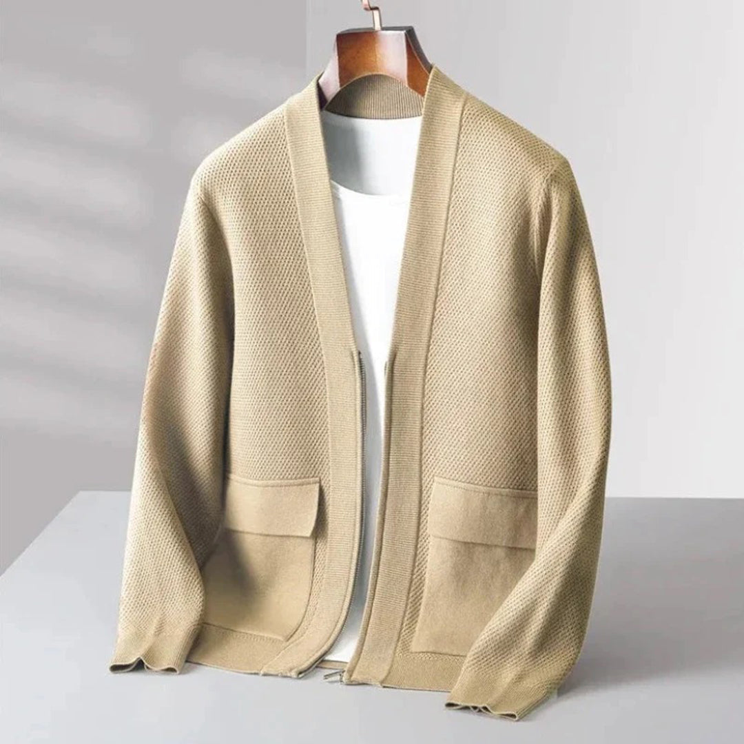 Cozy Oversized Knit Cardigan - OutfitLondon