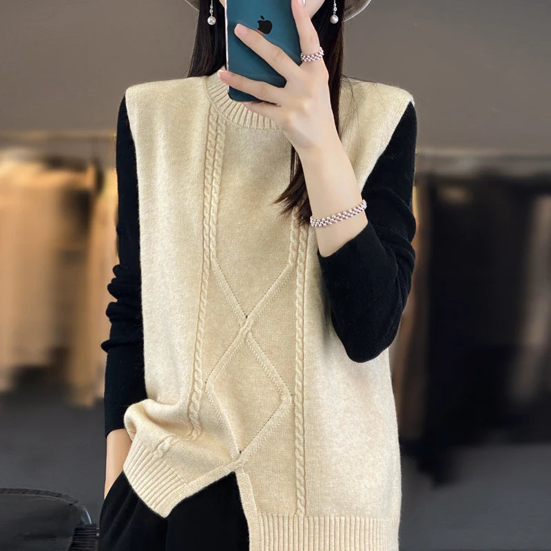 Luxurious Ladies Cashmere Sleeveless Vest