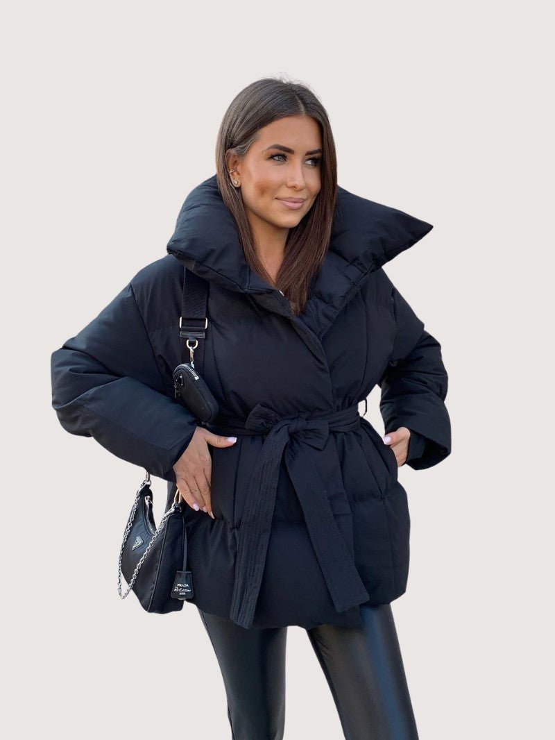 Ladies Large Filled Parka Coat