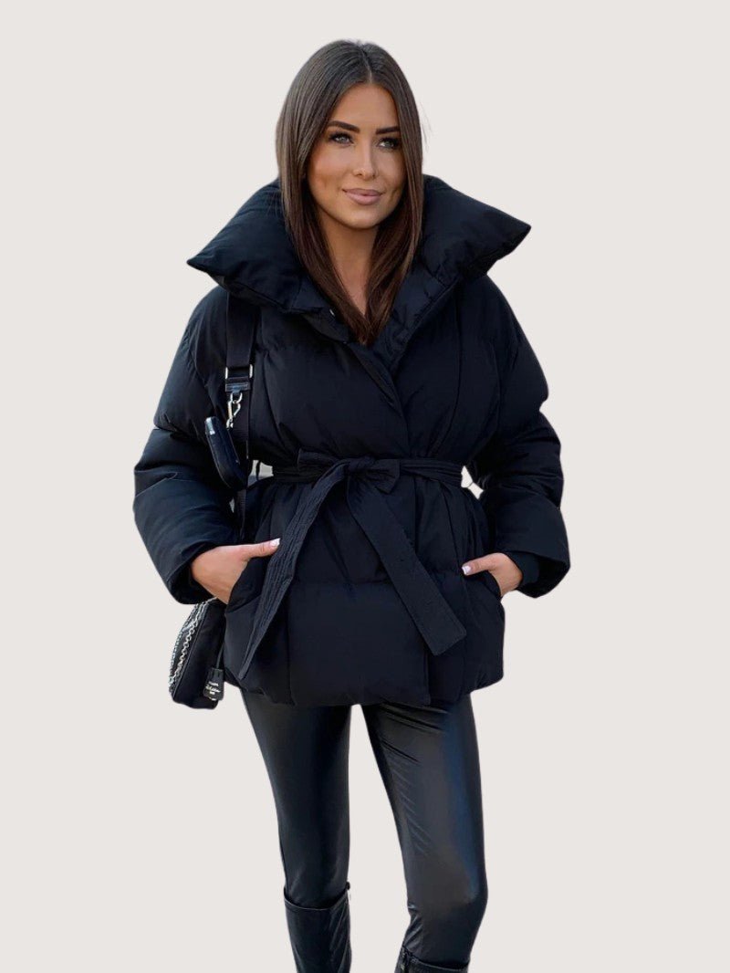 Ladies Large Filled Parka Coat