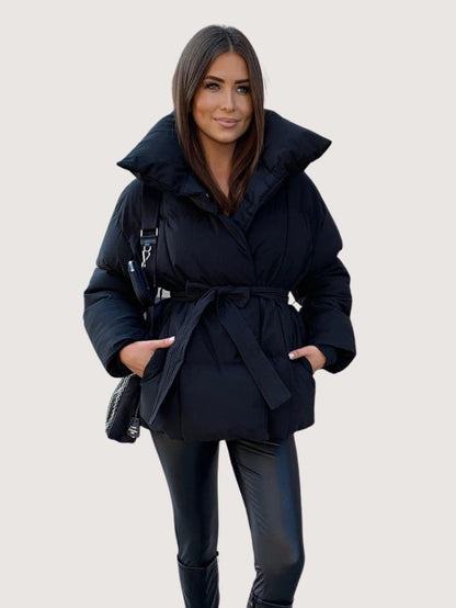 Ladies Large Filled Parka Coat