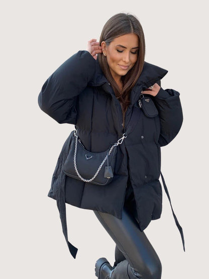 Ladies Large Filled Parka Coat
