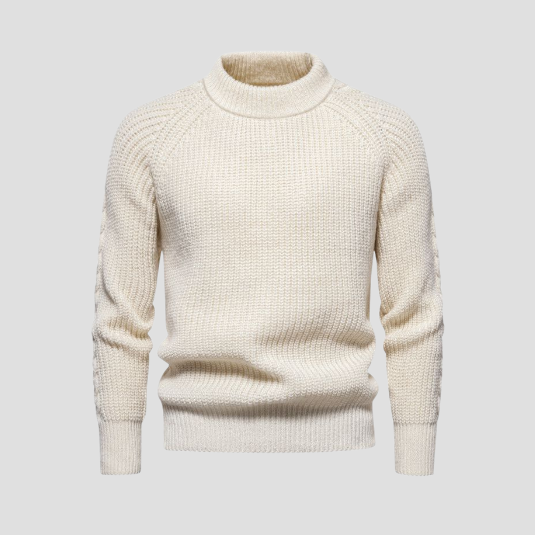 Men's Soft Cable Knit Sweater
