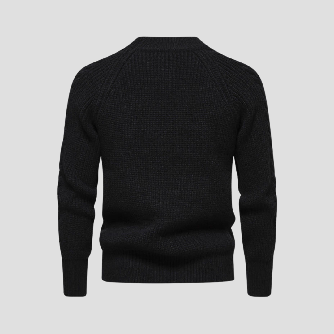 Men's Soft Cable Knit Sweater