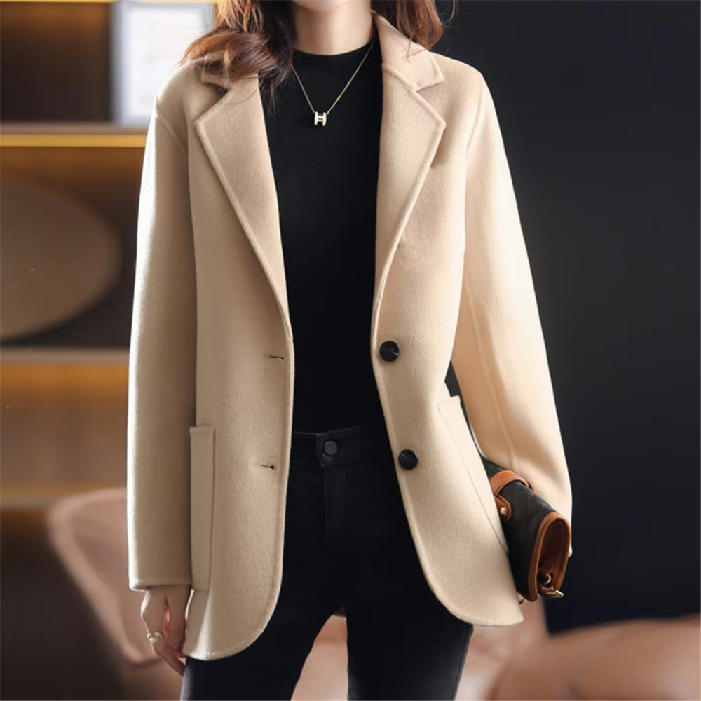 Timeless Ladies Tailored Blazer Coat - OutfitLondon
