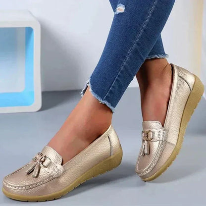 Comfortable Leather Slip On Shoes