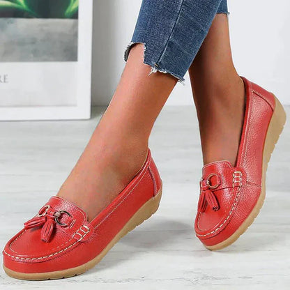 Comfortable Leather Slip On Shoes