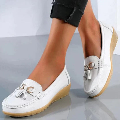 Comfortable Leather Slip On Shoes