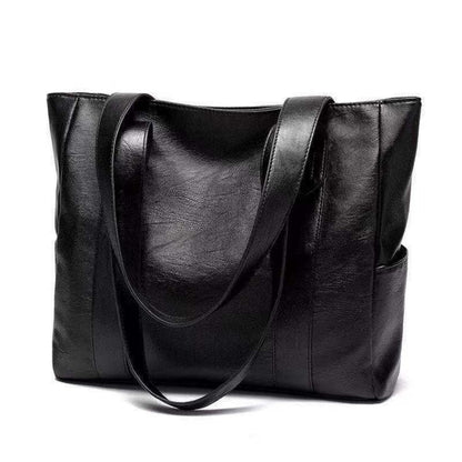 Timeless Brown Leather Tote Bag - OutfitLondon