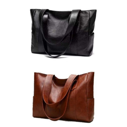 Timeless Brown Leather Tote Bag