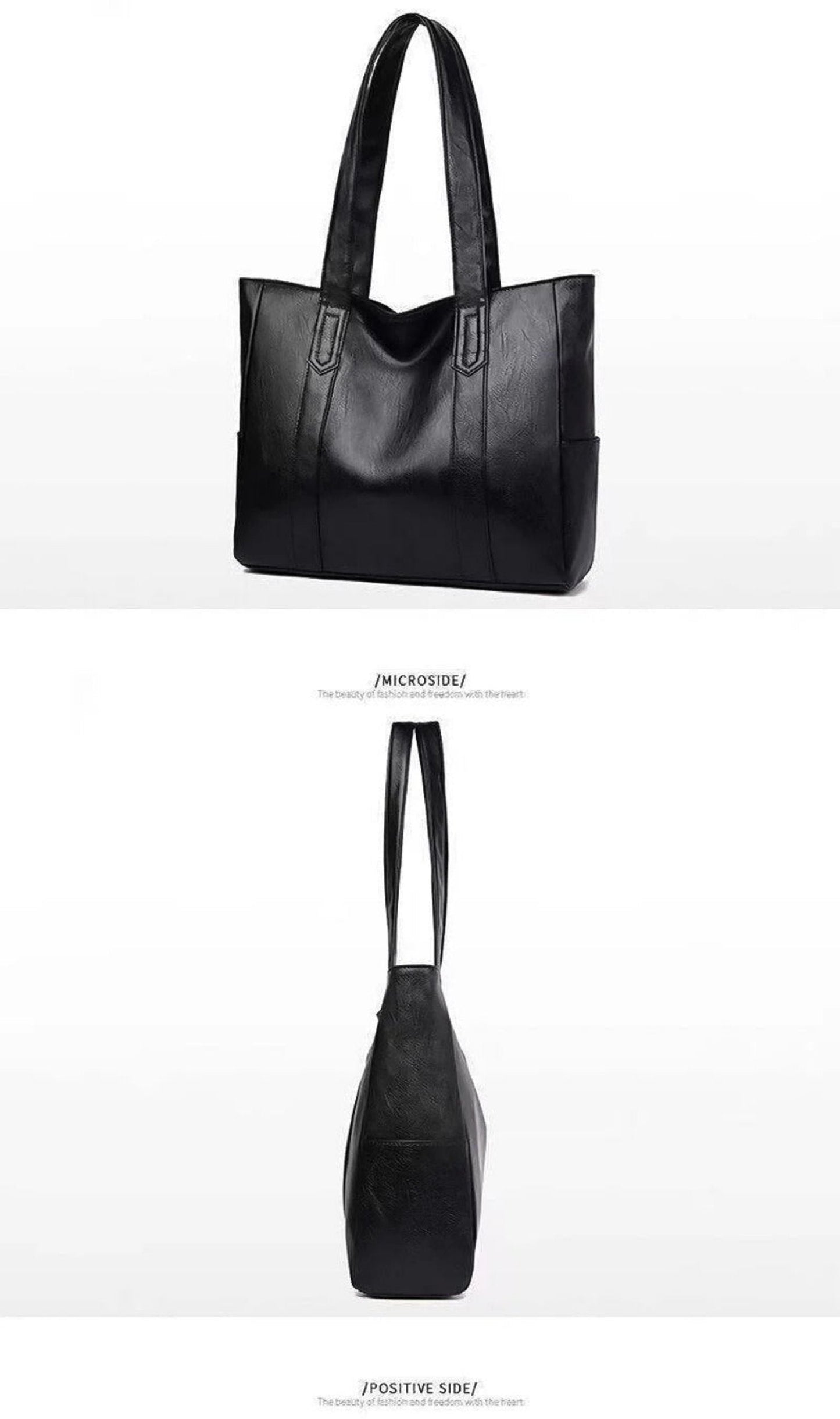 Timeless Brown Leather Tote Bag