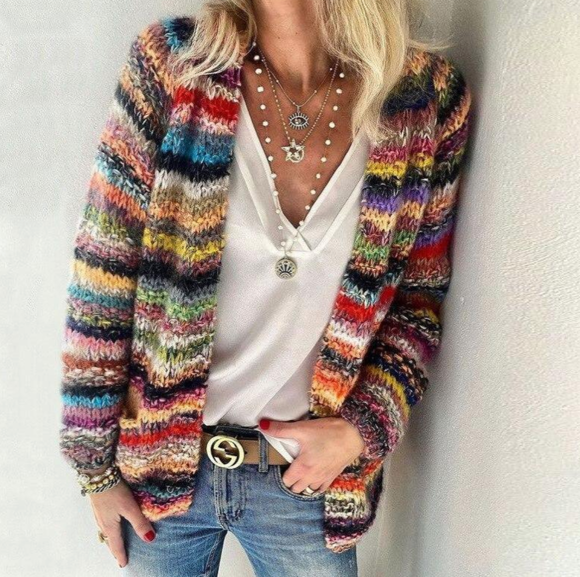 Cozy Chic Sweater Cardigan - OutfitLondon