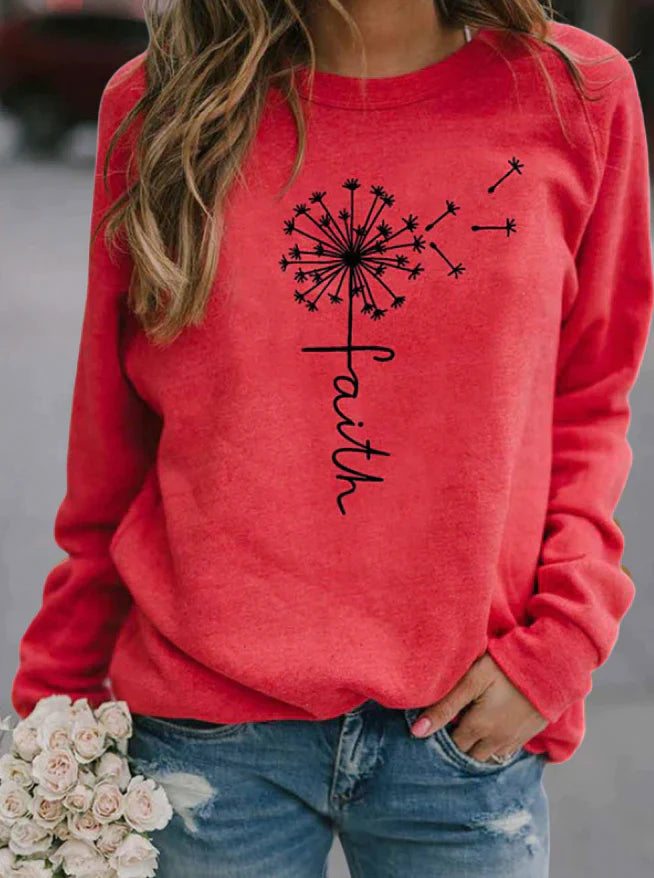 Warm Ladies Cozy Knit Sweater