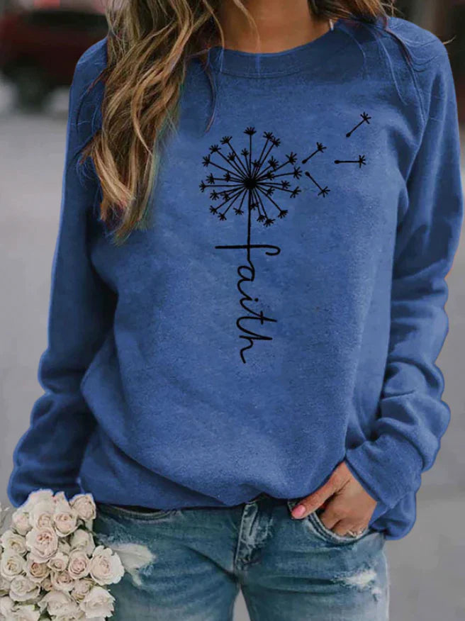 Warm Ladies Cozy Knit Sweater