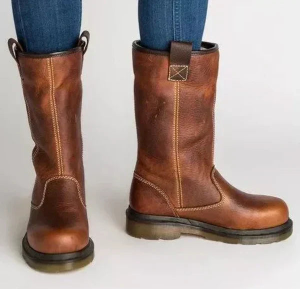 Warm and Cozy MILENAS Snow Boots - OutfitLondon