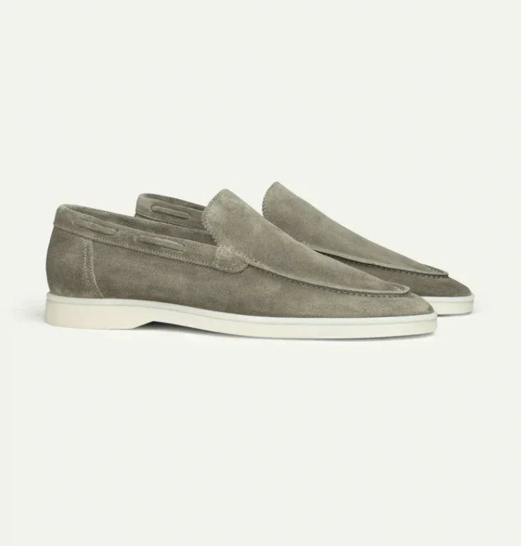 Classic Men's Leather Slip On Loafers