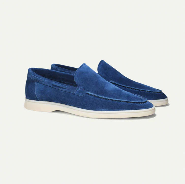 Classic Men's Leather Slip On Loafers