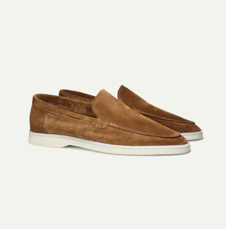 Classic Men's Leather Slip On Loafers