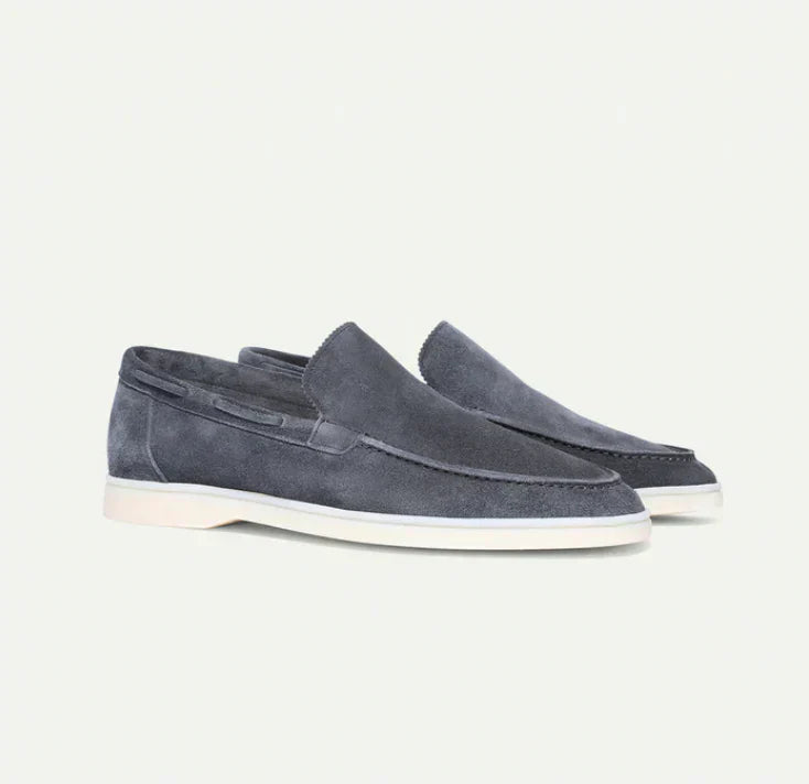 Classic Men's Leather Slip On Loafers
