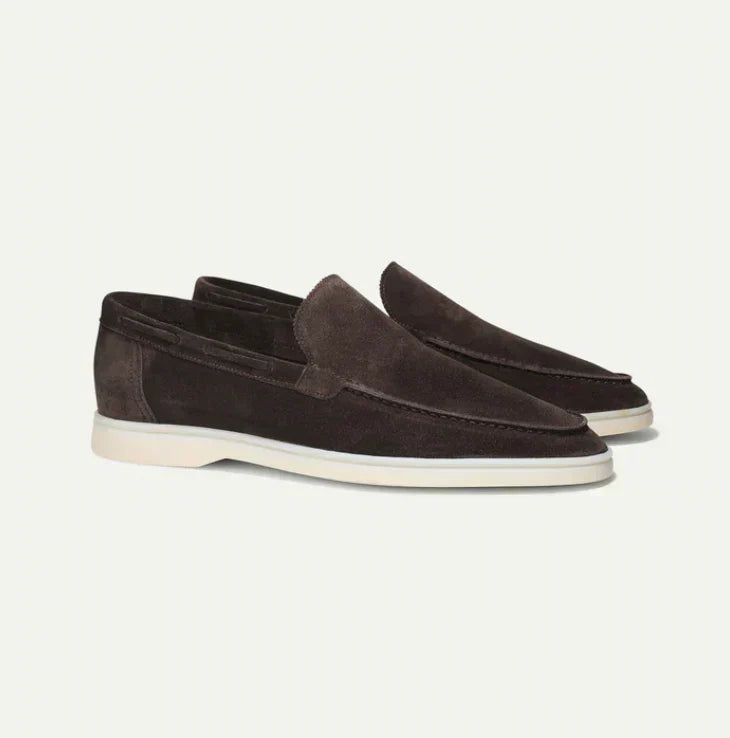 Classic Men's Leather Slip On Loafers