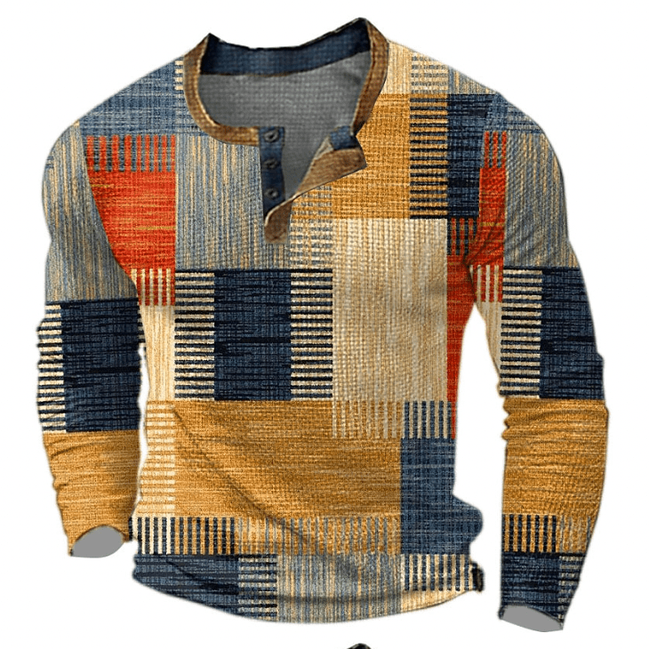 Warm Classic Mens Knit Sweater - OutfitLondon