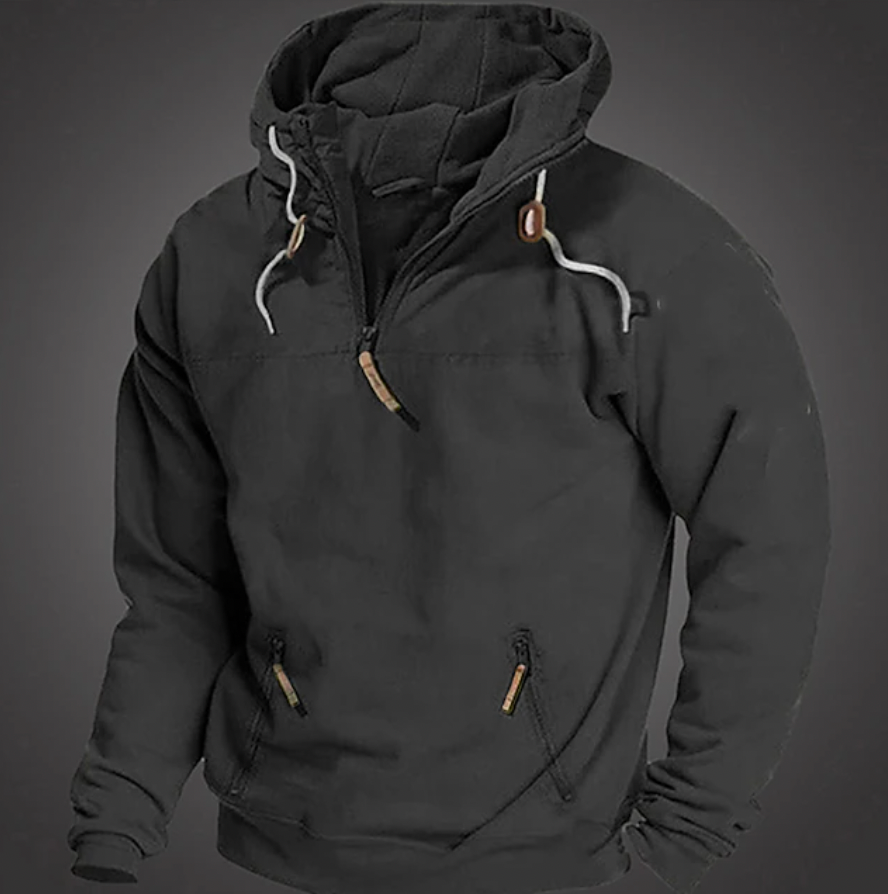 Casual Men's Fleece Pullover Hoodie