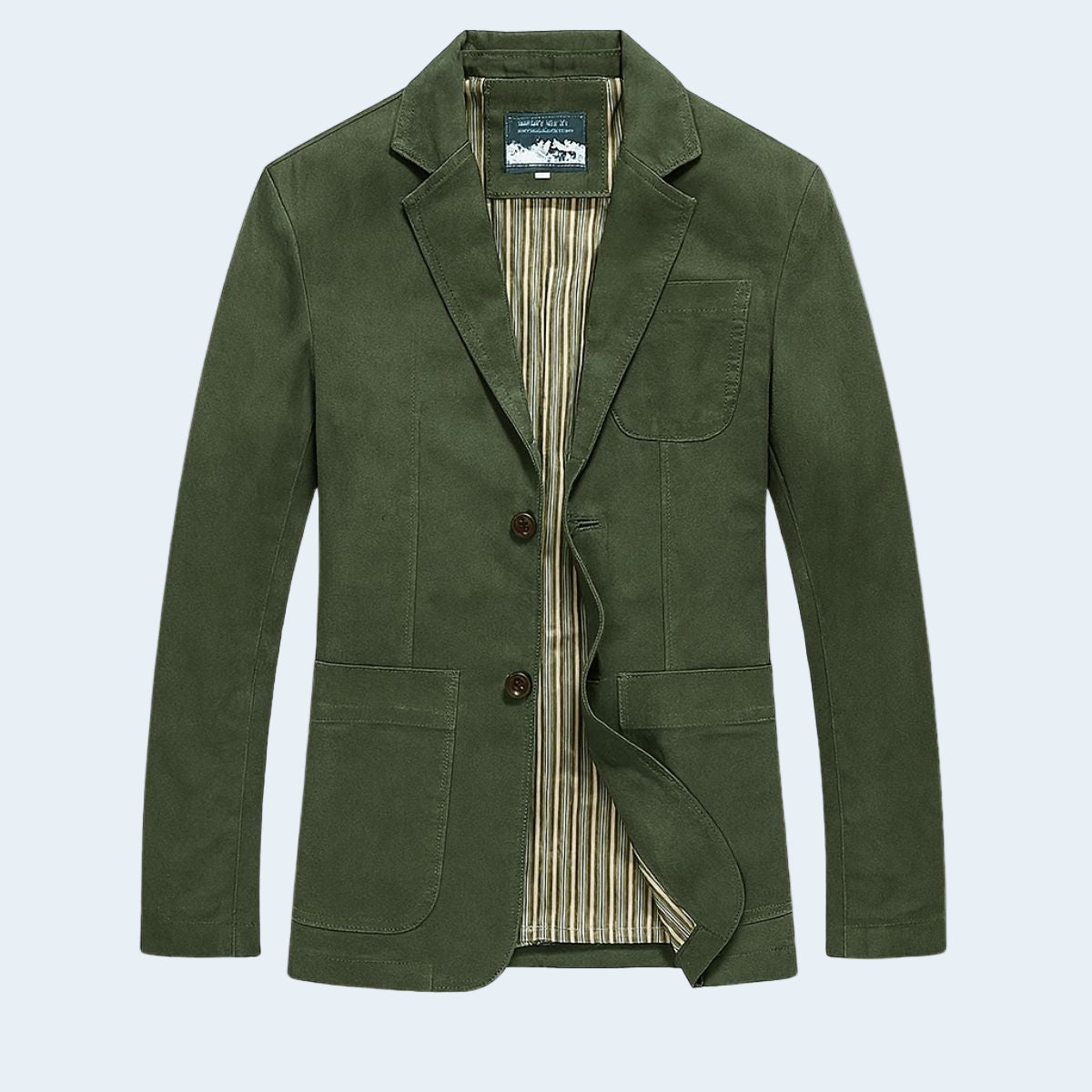 Slim Fit Mens Water Resistant Casual Blazer Jacket - OutfitLondon