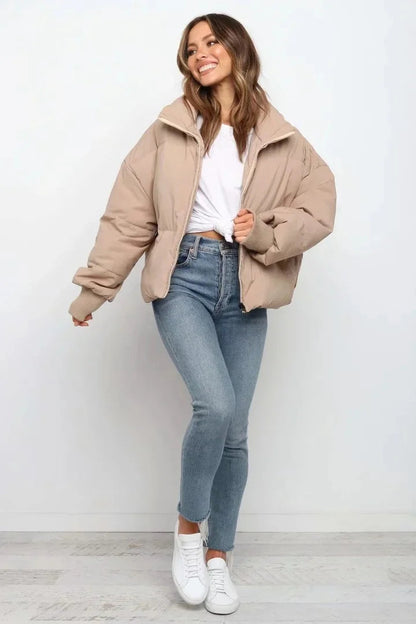 Pink Lightweight Down Jacket