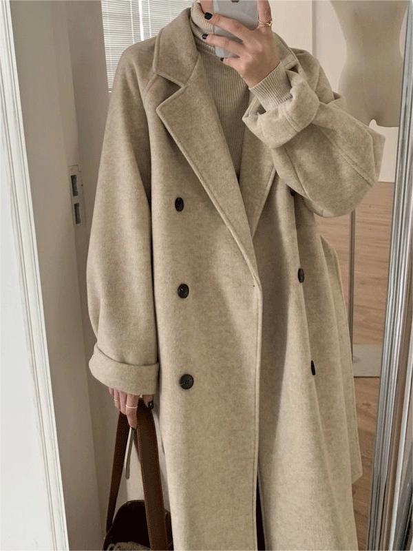 Timeless Double Breasted Womens Winter Coat
