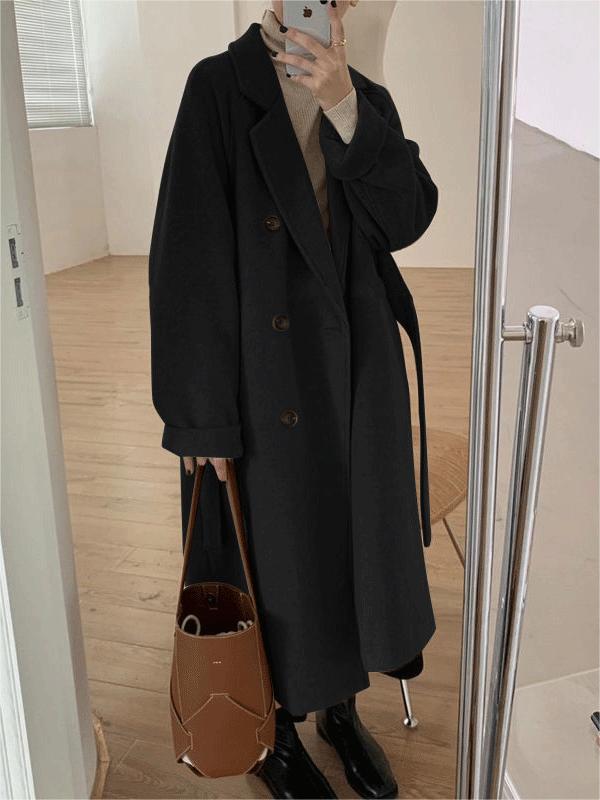 Timeless Double Breasted Womens Winter Coat