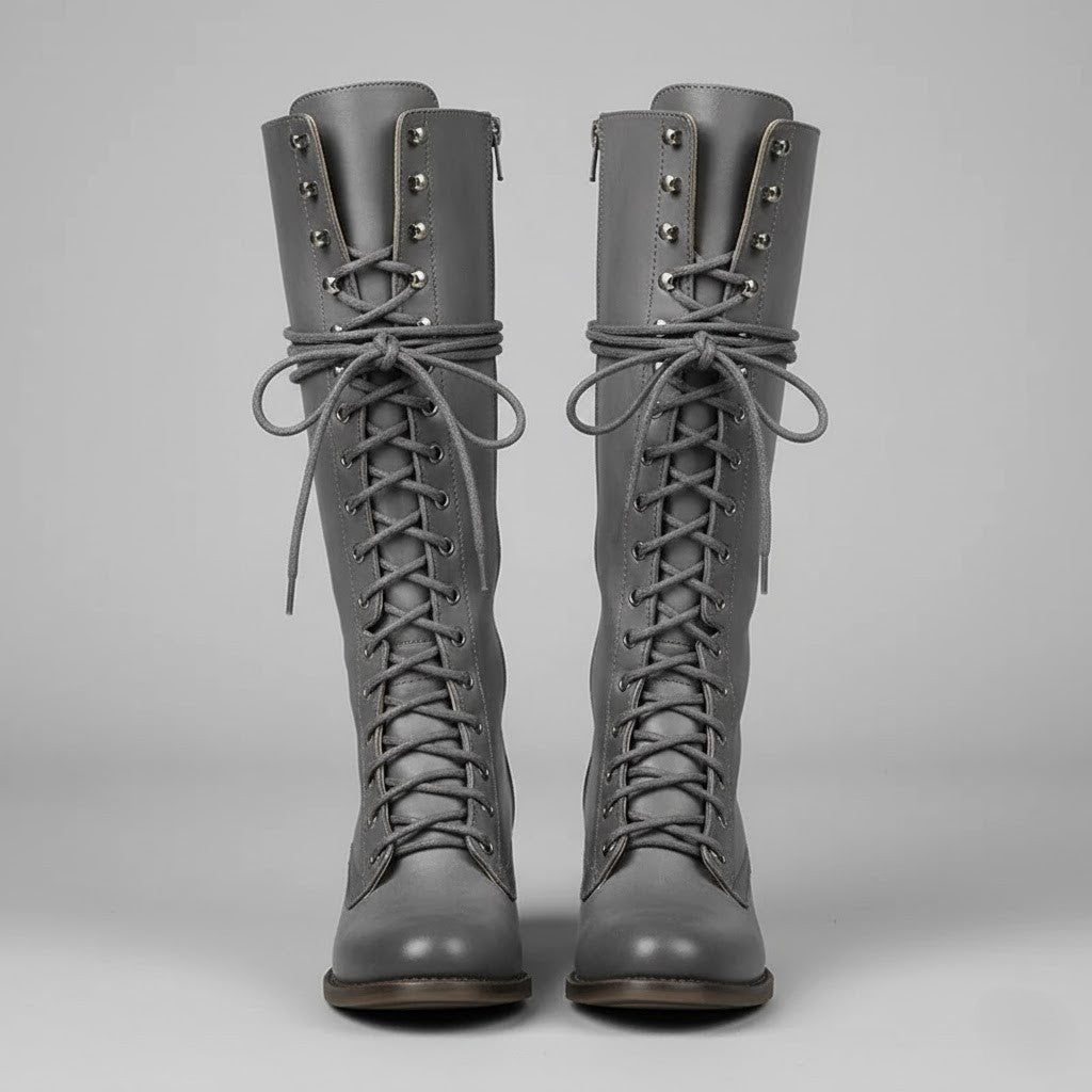 Trendy Zip Up Tall Women's Boots
