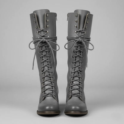 Trendy Zip Up Tall Women's Boots