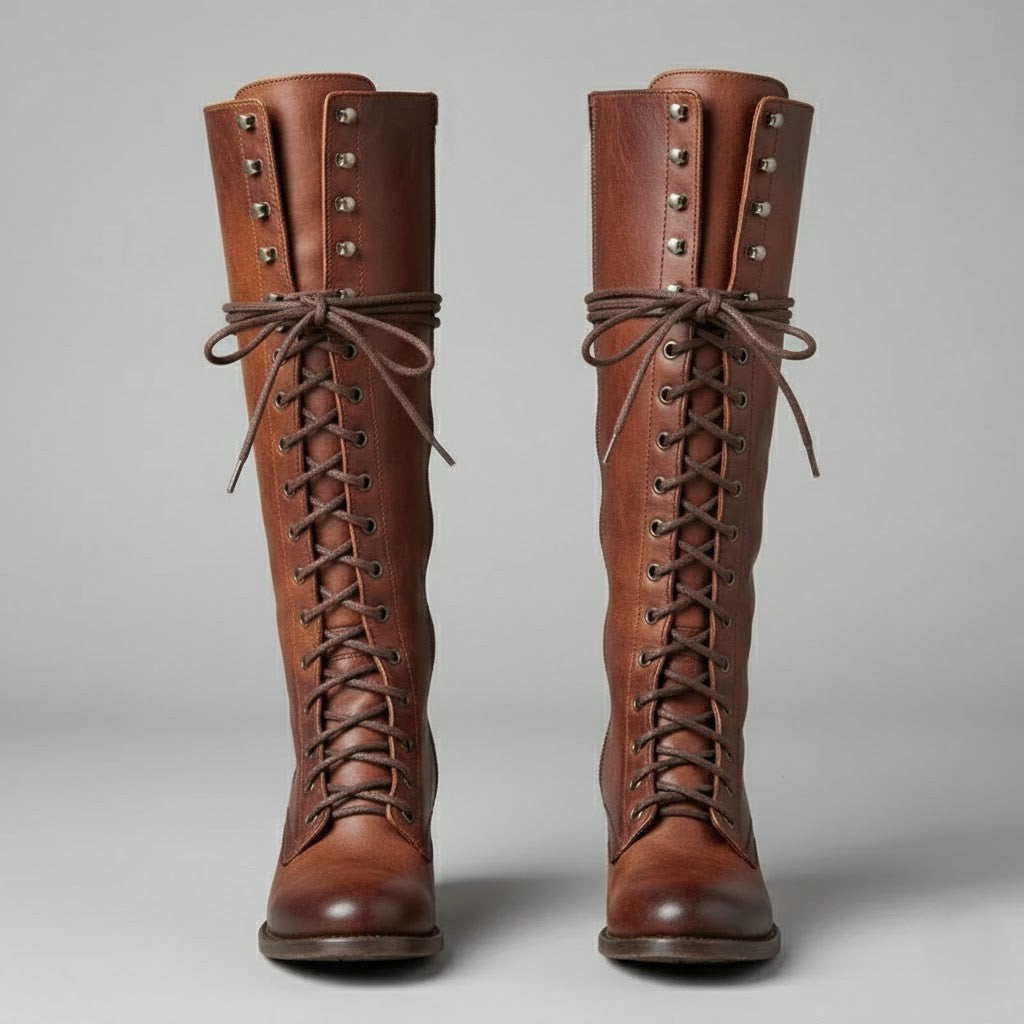 Trendy Zip Up Tall Women's Boots