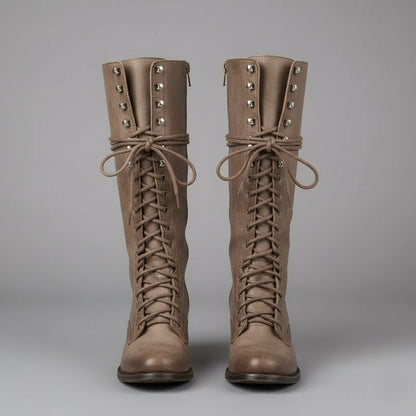 Trendy Zip Up Tall Women's Boots