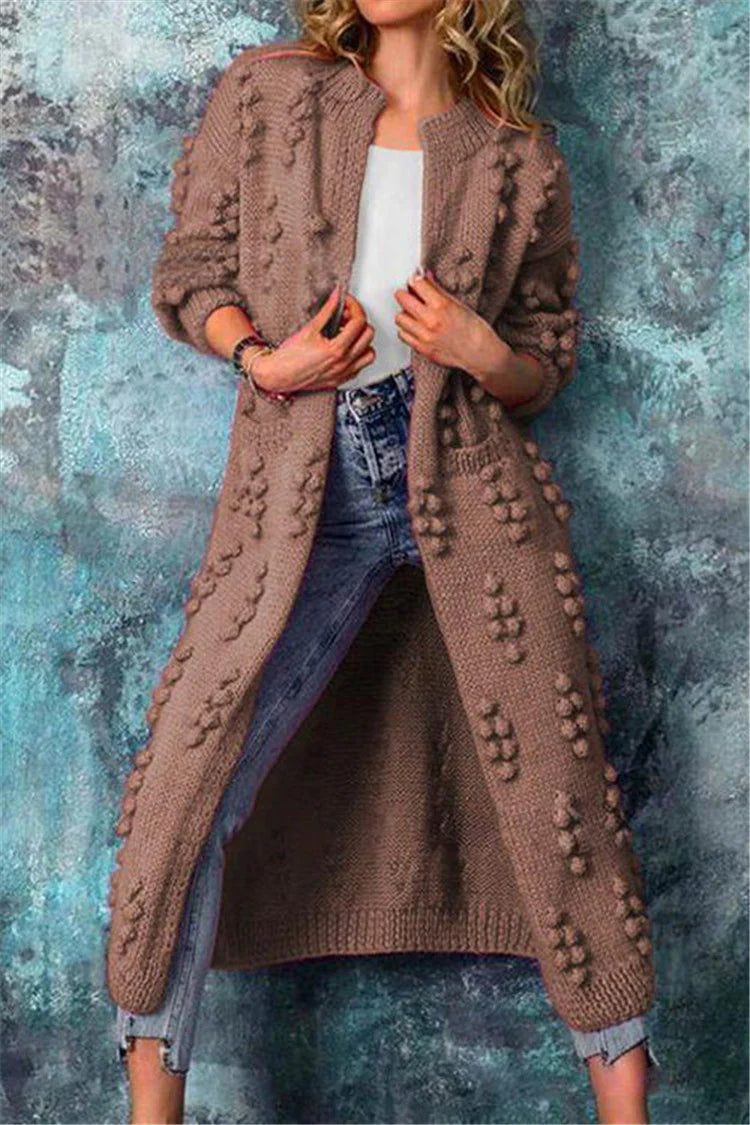 Soft Women's Long Sleeve Cardigan Sweater