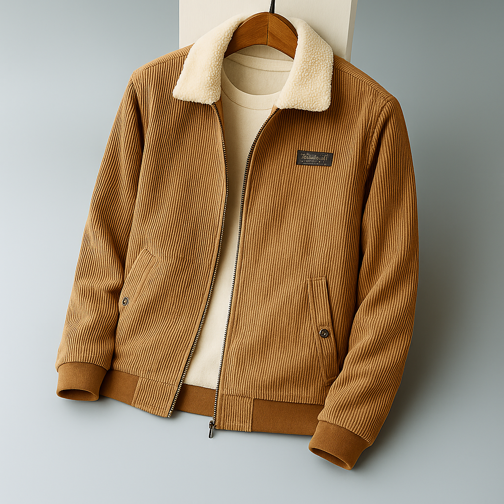 Cozy Fleece Lined Mens Sherpa Coat