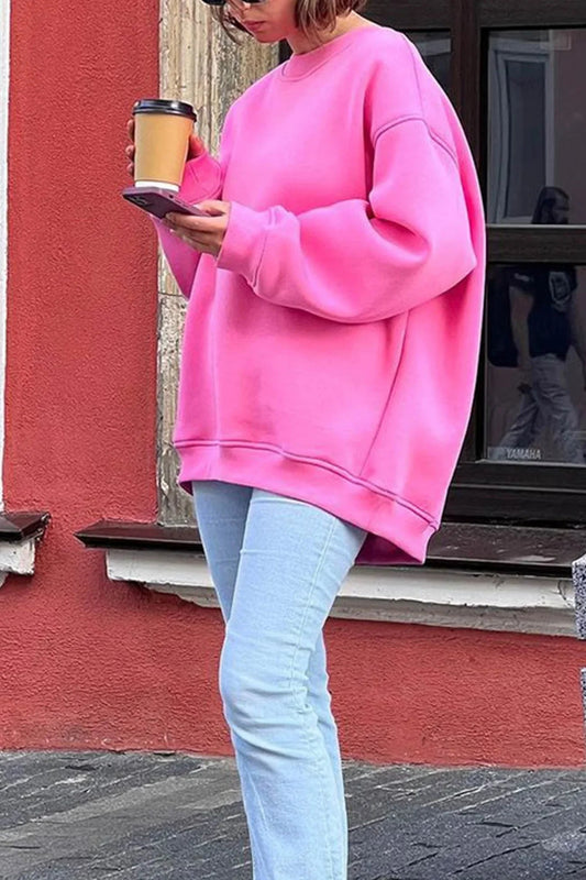 Cozy Women's Loose Fit Sweater - OutfitLondon