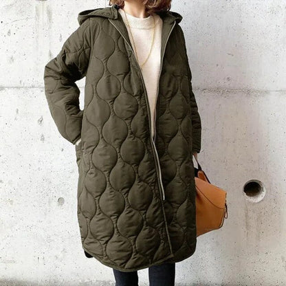 Warm Women's Padded Winter Parka Coat