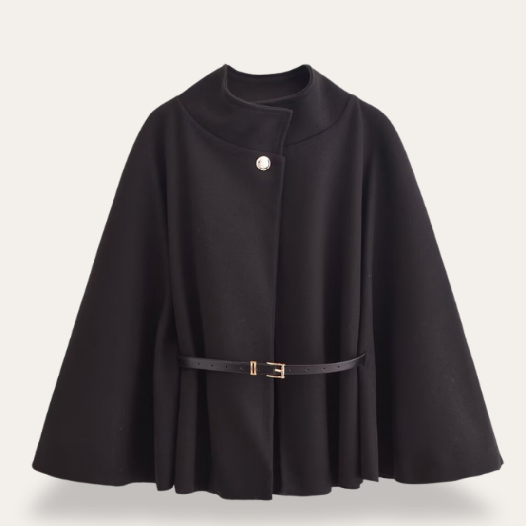 Fashionable Women's Cape Jacket - OutfitLondon